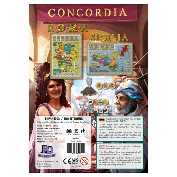 

Настольная игра Rio Grande Games Concordia - Roma/Sicilia