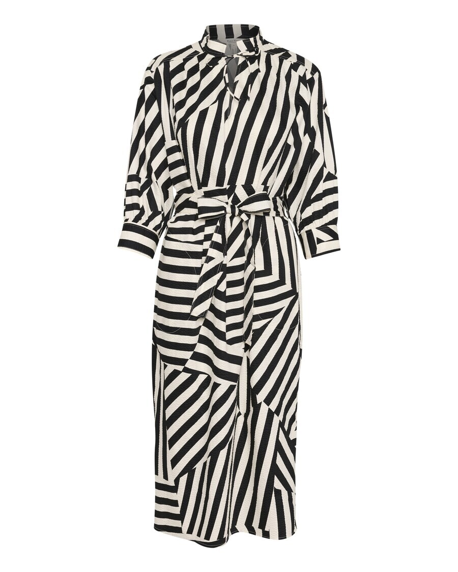 

Платье миди Part Two Dress Ena, черный/белый