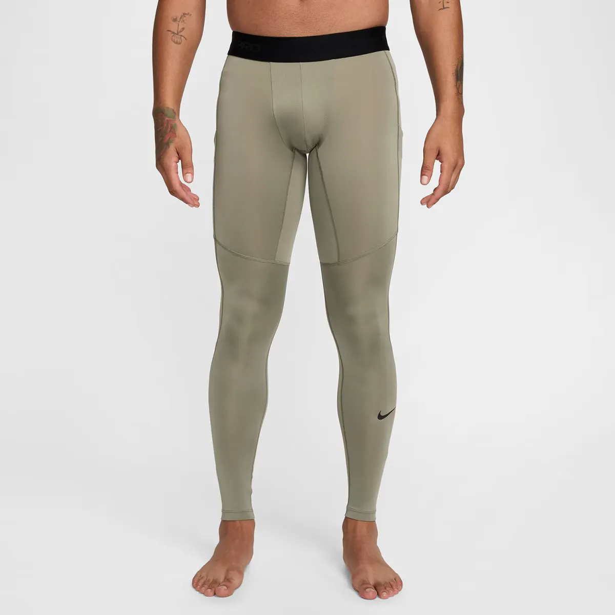 

Мужские длинные тайтсы Nike Pro, зеленый
