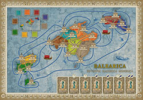 

Настольная игра Rio Grande Games Concordia Venus: Balearica/Italia