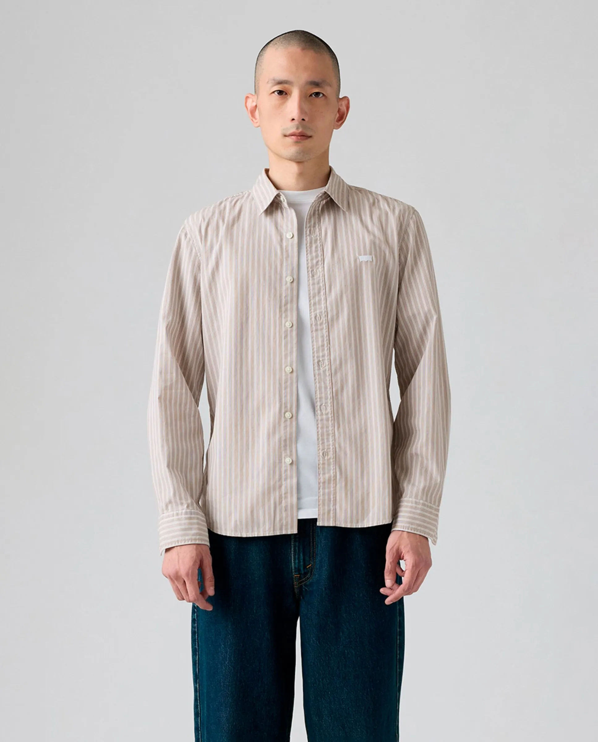 

Мужская рубашка с длинным рукавом slim fit Levi'S, белый