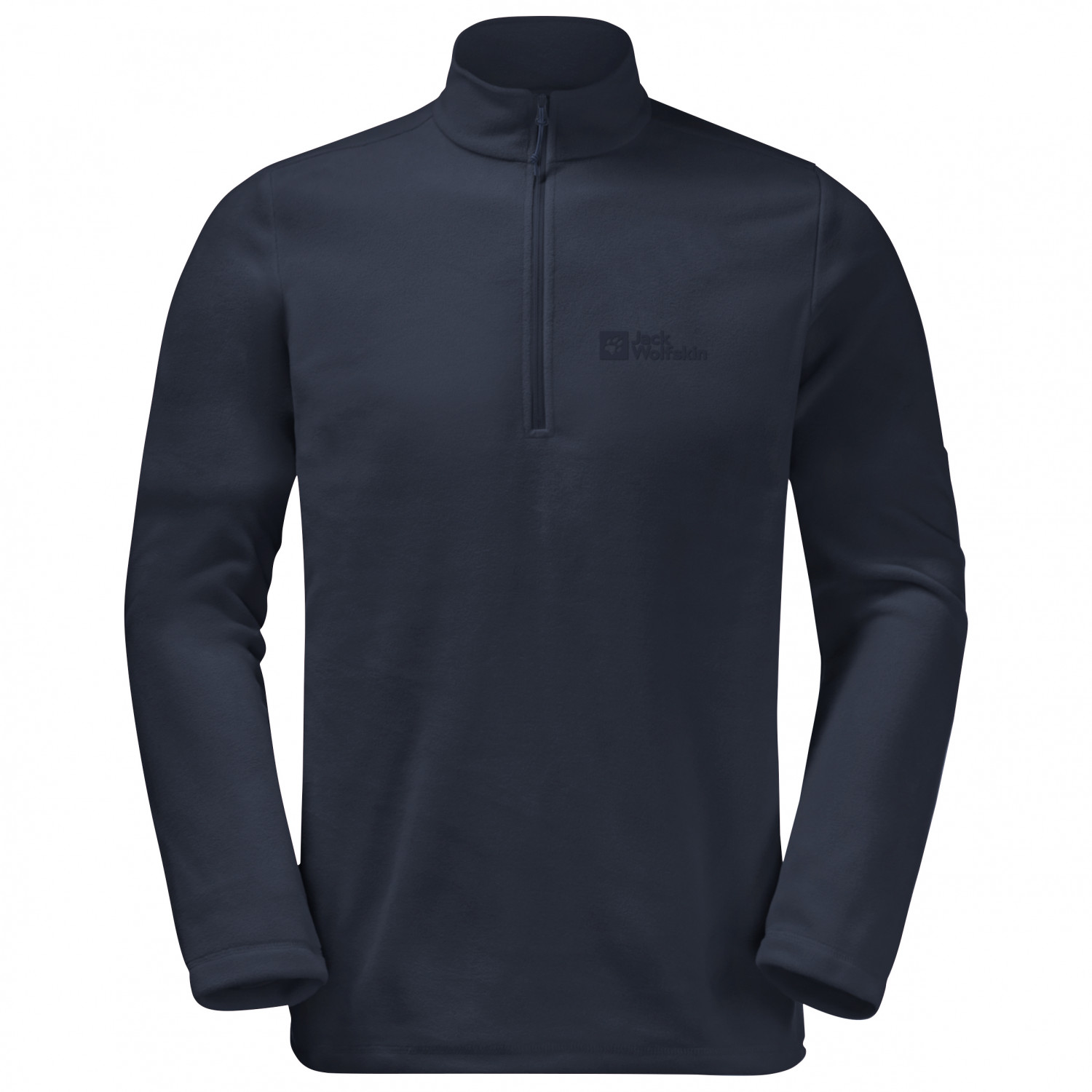 

Флисовый свитер Jack Wolfskin Taunus Halfzip, цвет Night Blue, Черный, Флисовый свитер Jack Wolfskin Taunus Halfzip, цвет Night Blue