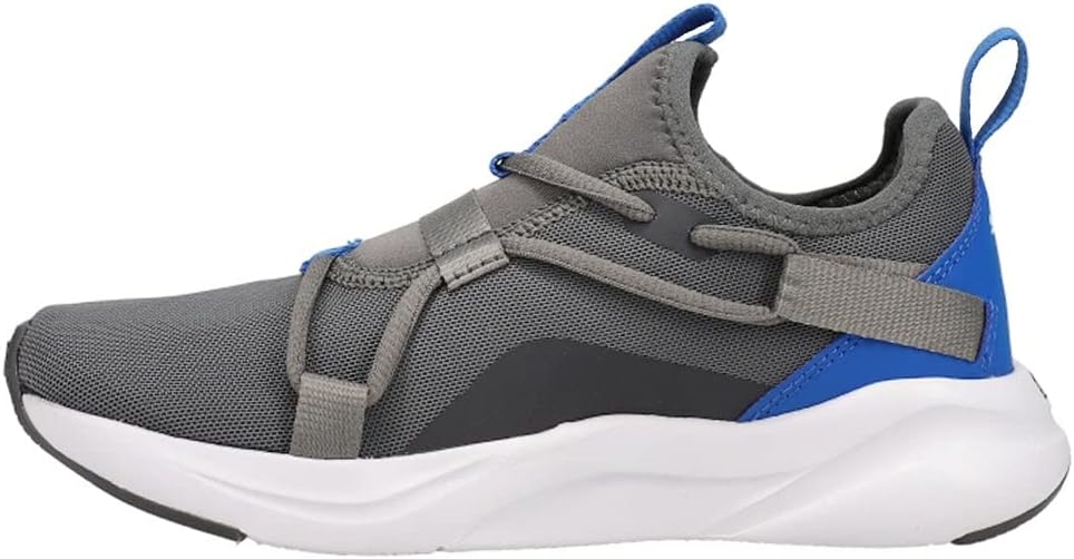 Кроссовки PUMA для мальчиков Rift Slip On с принтом по всей поверхности, желтый/белый — фото 4