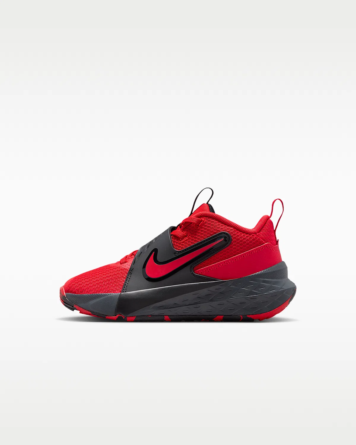 Детские кроссовки Nike Team Hustle D 12, University Red/Black/Anthracite/University Red