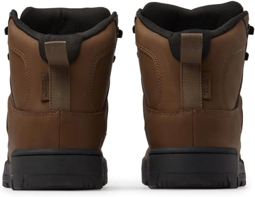 Мужские высокие водоотталкивающие кожаные ботинки DC Shoes Pure Hi-Water — фото 4