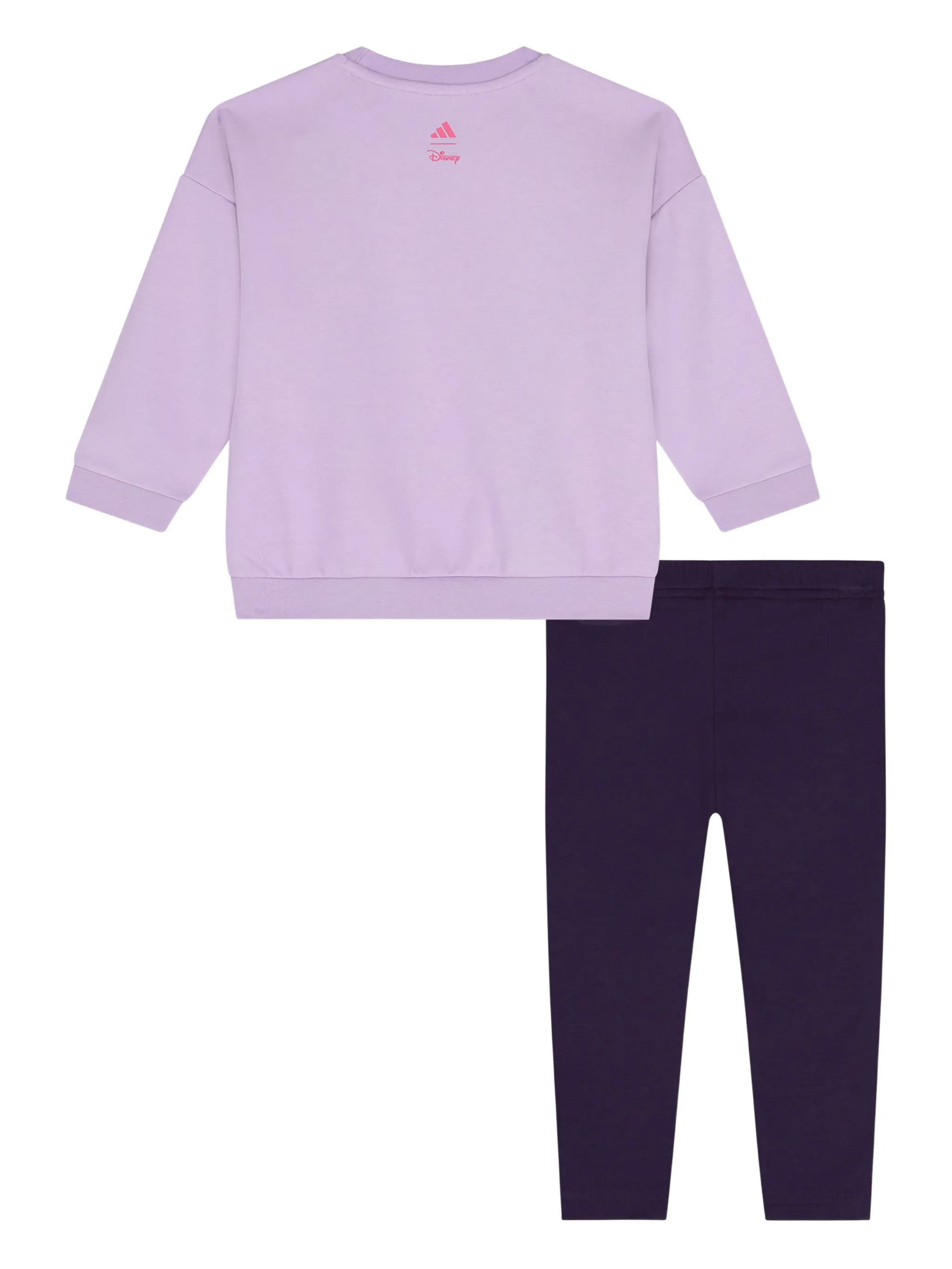 Спортивный костюм Minnie Mouse из коллаборации с Disney Adidas Kids, фиолетовый — фото 2