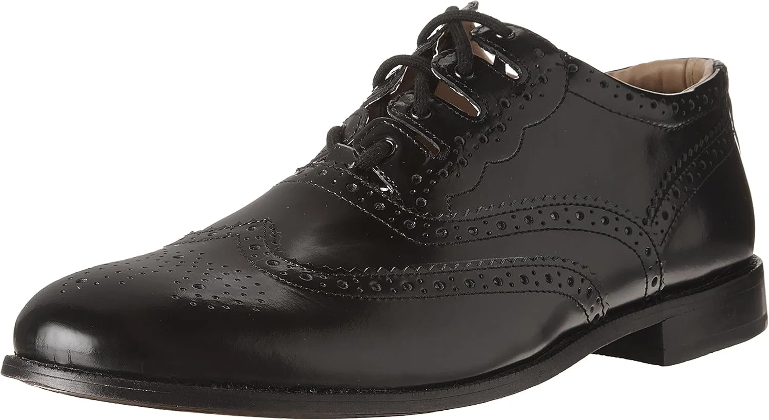 Thistle Shoes Кожаные туфли-броги в стиле шотландской волынки для свадебного наряда, с очень длинными шнурками и кожаными кисточками - размеры 6-17. Модель - Хайлендер. Кожаная подошва. Цвет - черный