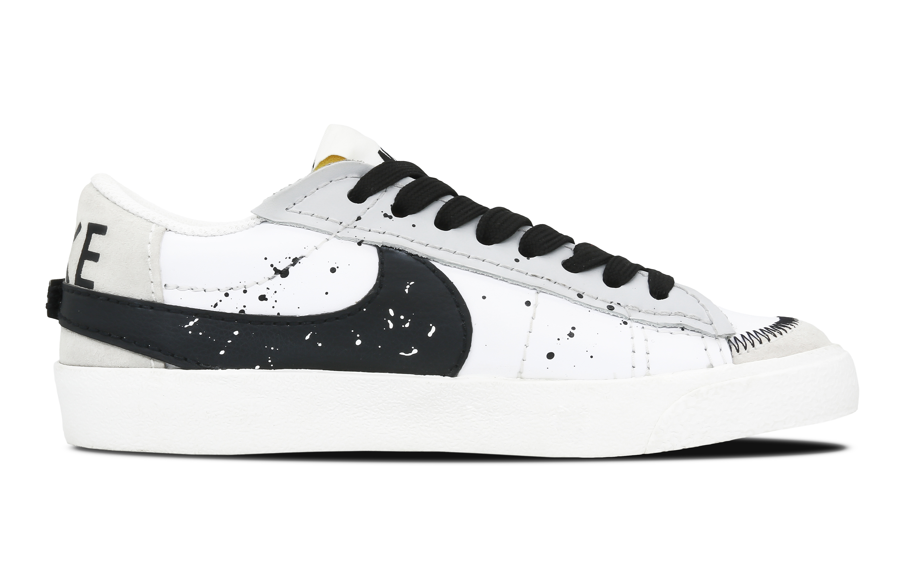 

Кроссовки Nike Blazer Skateboard Shoes Women's Low-Top Black White