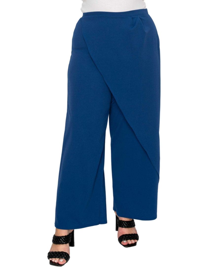 

Брюки-халат "Плющ" больших размеров L I V D, Denim