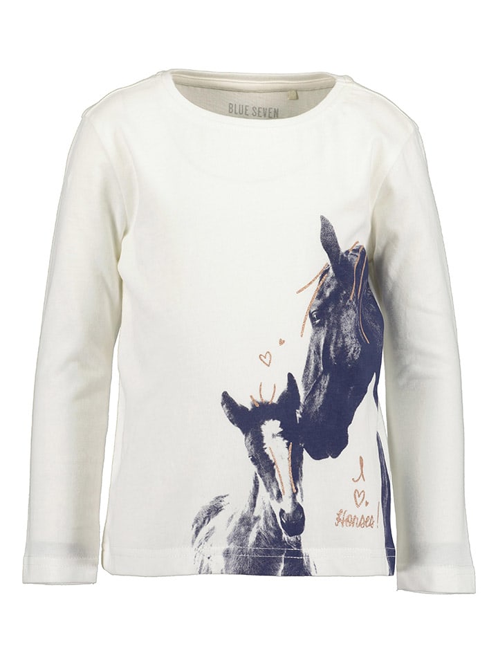 

Blue Seven Белая футболка с длинными рукавами