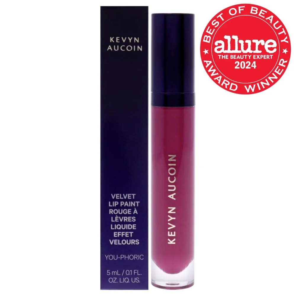 Помада Kevyn Aucoin Velvet Lip Paint: матовое покрытие на весь день. Не размазывается, обладает высокой пигментацией, быстро сохнет, невесомая формула. Сделано в Италии., YOU-PHORIC — фото 2