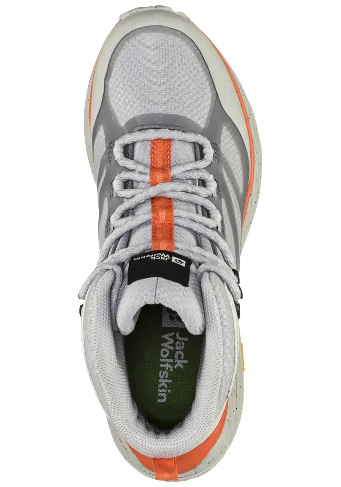 Каретные туфли Jack Wolfskin "TERRAVENTURE TEXAPORE MID W", серый — фото 2