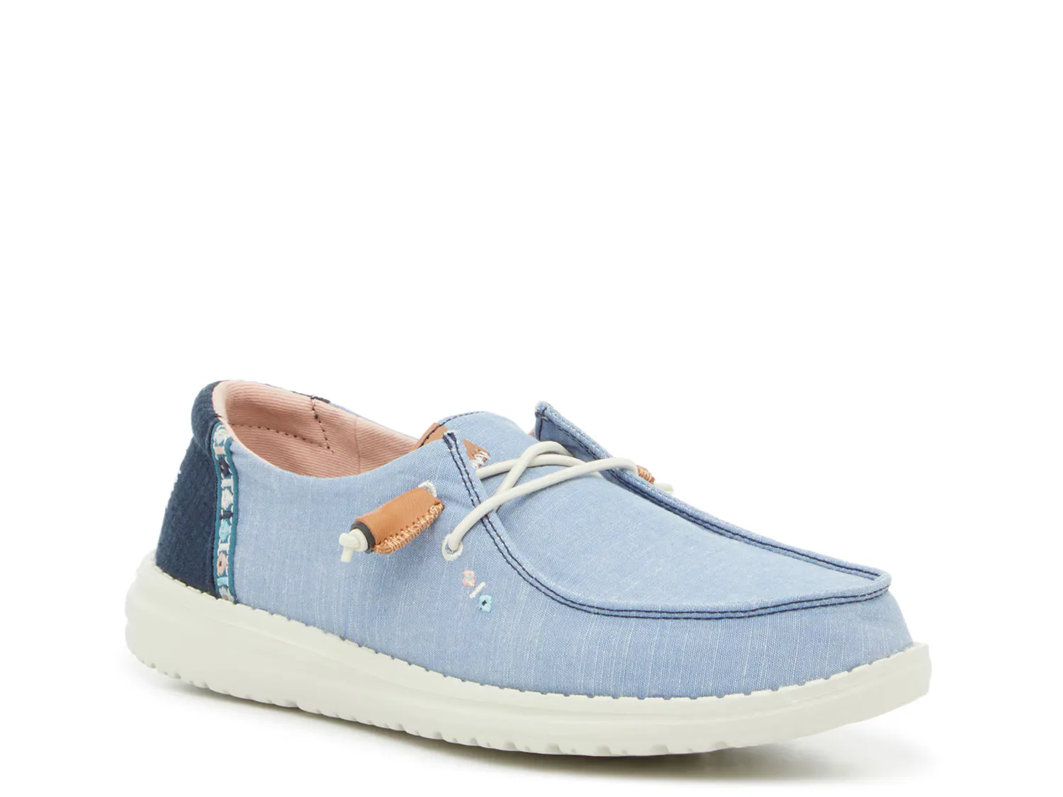 Слипоны Wendy Chambray Slip-On Sneaker Heydude, светло-голубой