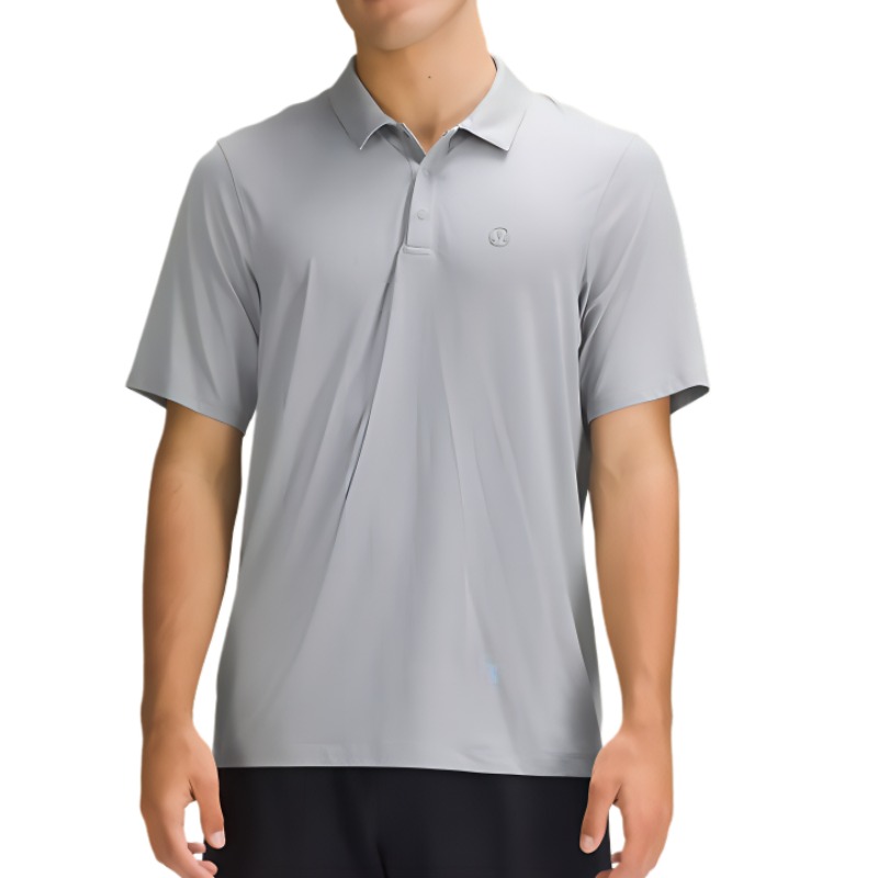 

Поло Logo Sport мужское Lululemon, серый