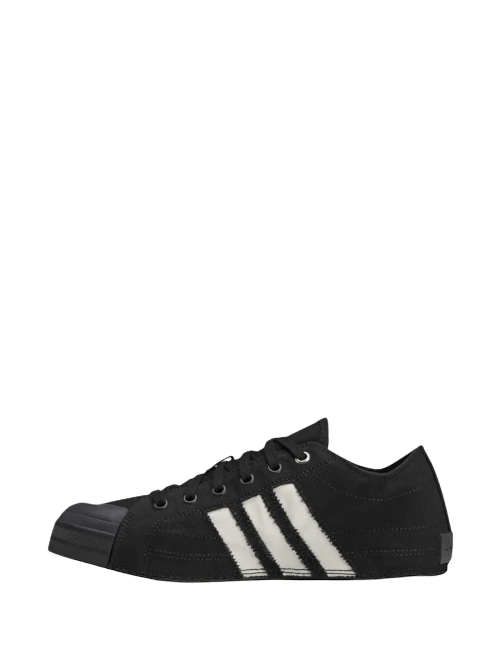 Кроссовки X Adidas Nissa Lo с полосатыми деталями Y-3, черный — фото 4