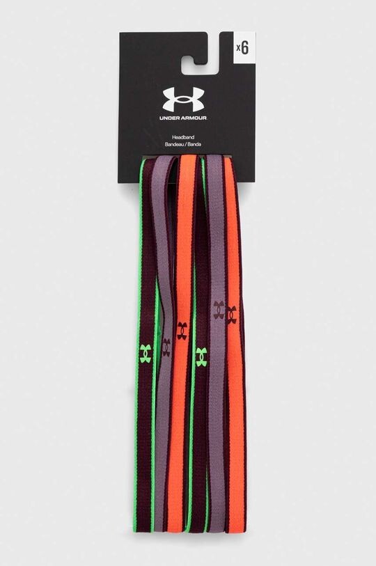 

6 повязок на голову Under Armour, бордовый