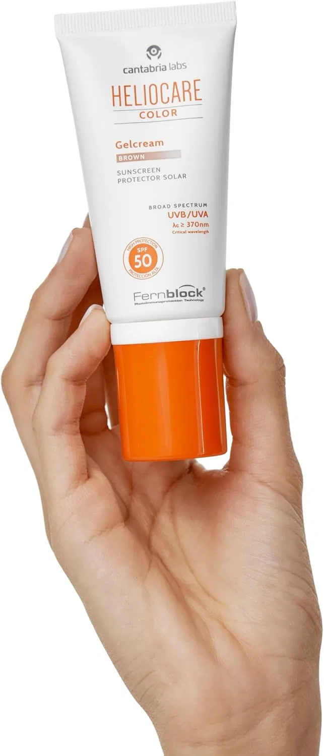 Солнцезащитный крем-гель Heliocare SPF 50 цвет коричневый 50 мл — фото 4