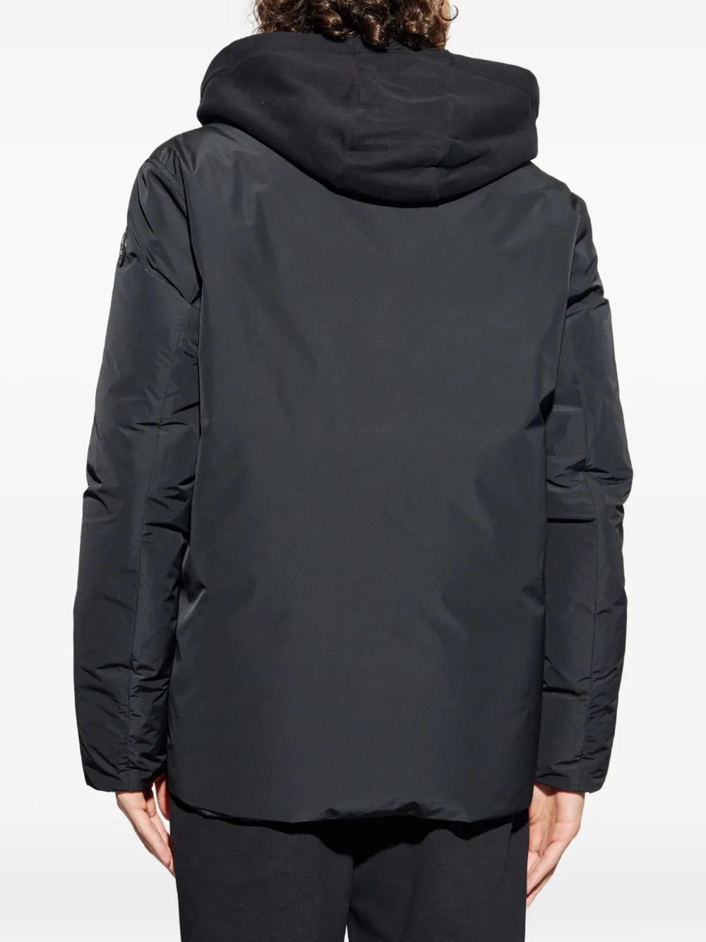 Двусторонняя пуховая куртка Ouille Moncler, черный — фото 4