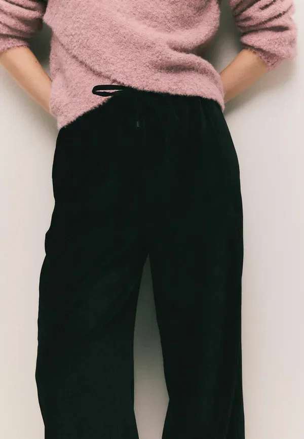 Брюки свободного кроя Next Tall fit, черный — фото 4