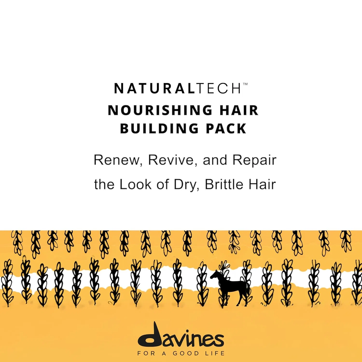 Реструктурирующая маска для волос «Nourishing Hair Building Pak» от Davines Davines — фото 2