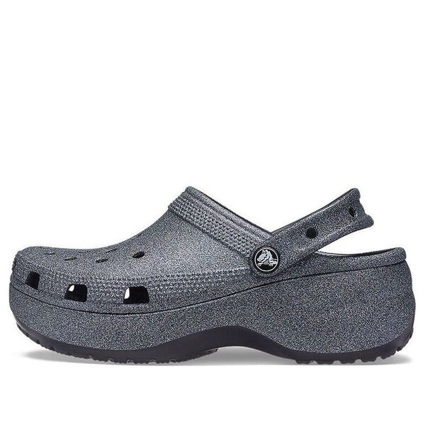 Сандалии classic platform glitter ii clog 'black' Crocs, черный