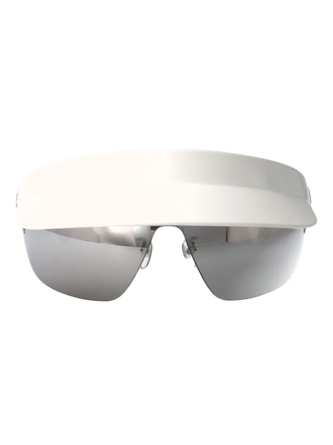 

Солнцезащитные очки DSQUARED2 EYEWEAR с защитным козырьком и оправой, белый