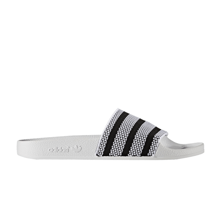 

Сандалии adidas Adilette Slide 'White Black', белый