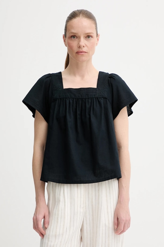 

Блузка с добавлением льна Ambre Babydoll Tank Levi'S, черный