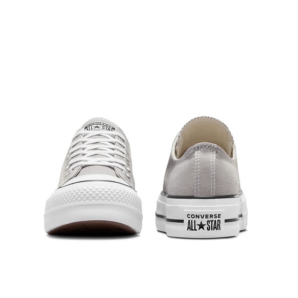 Женские туфли на платформе Converse Chuck Taylor All Star Lift OX, белый — фото 4