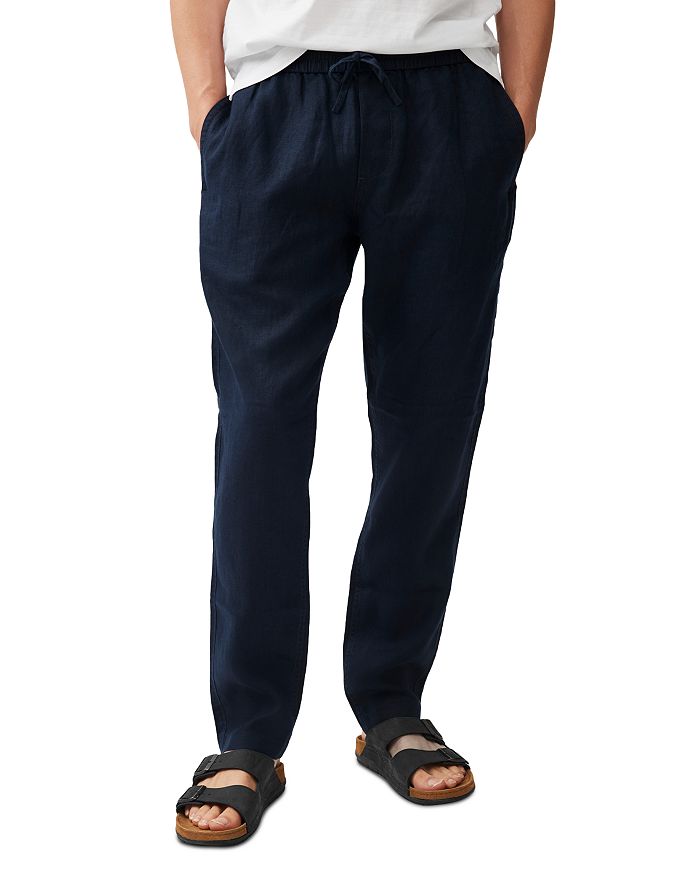 

Штаны Resort из льна Regular Fit Rodd & Gunn, синий