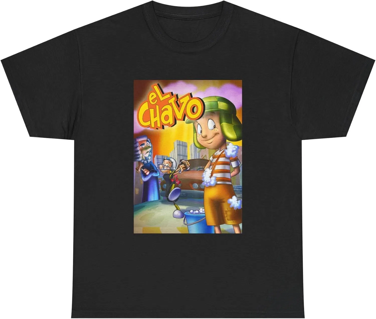 El Chavo del Ocho, футболка Chespirito Tribute – классическая футболка фаната El Chavo del 8, футболка el Chavo del ocho, мультфильм El Chavo