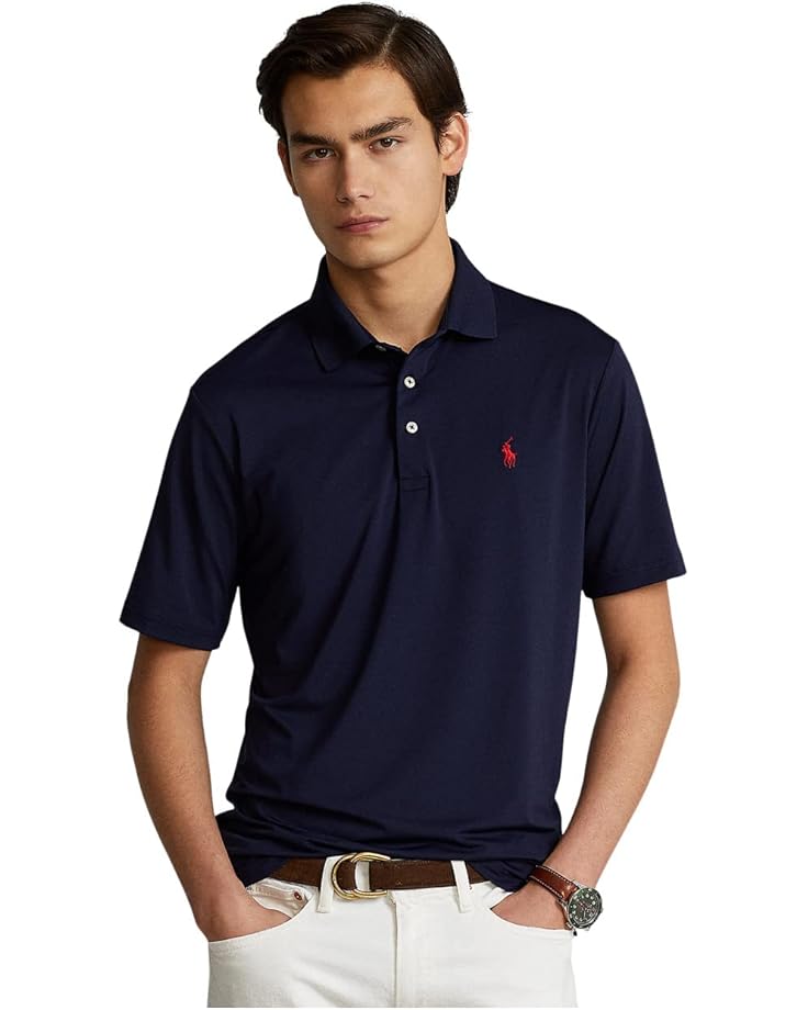 

Поло Polo Ralph Lauren Classic Fit Performance Polo Shirt, цвет French Navy