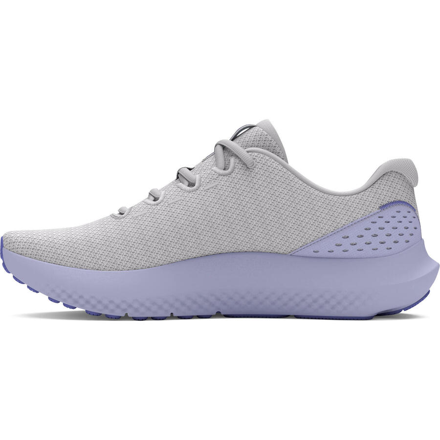 Кроссовки Under Armour Ua W Charged Surge 4, серые, женские — фото 4