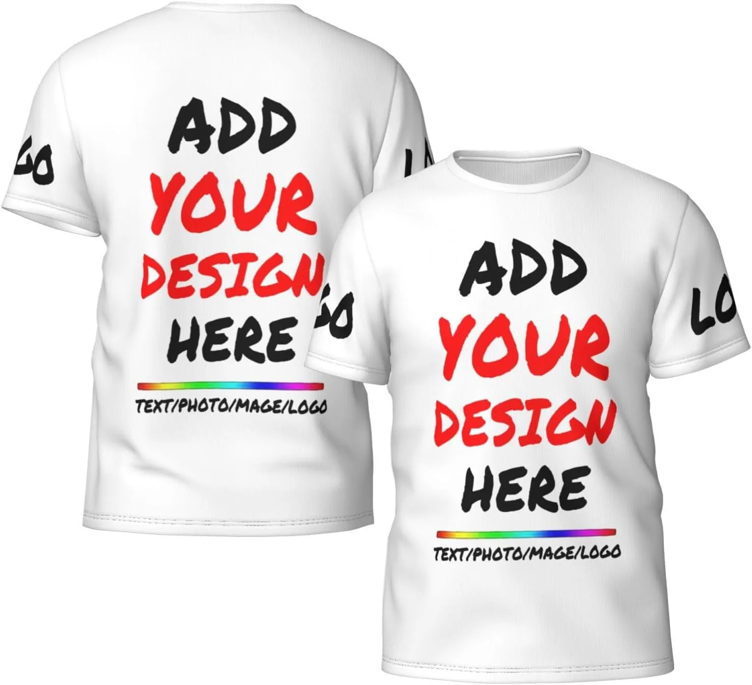 Футболка Unisex с нанесением текста