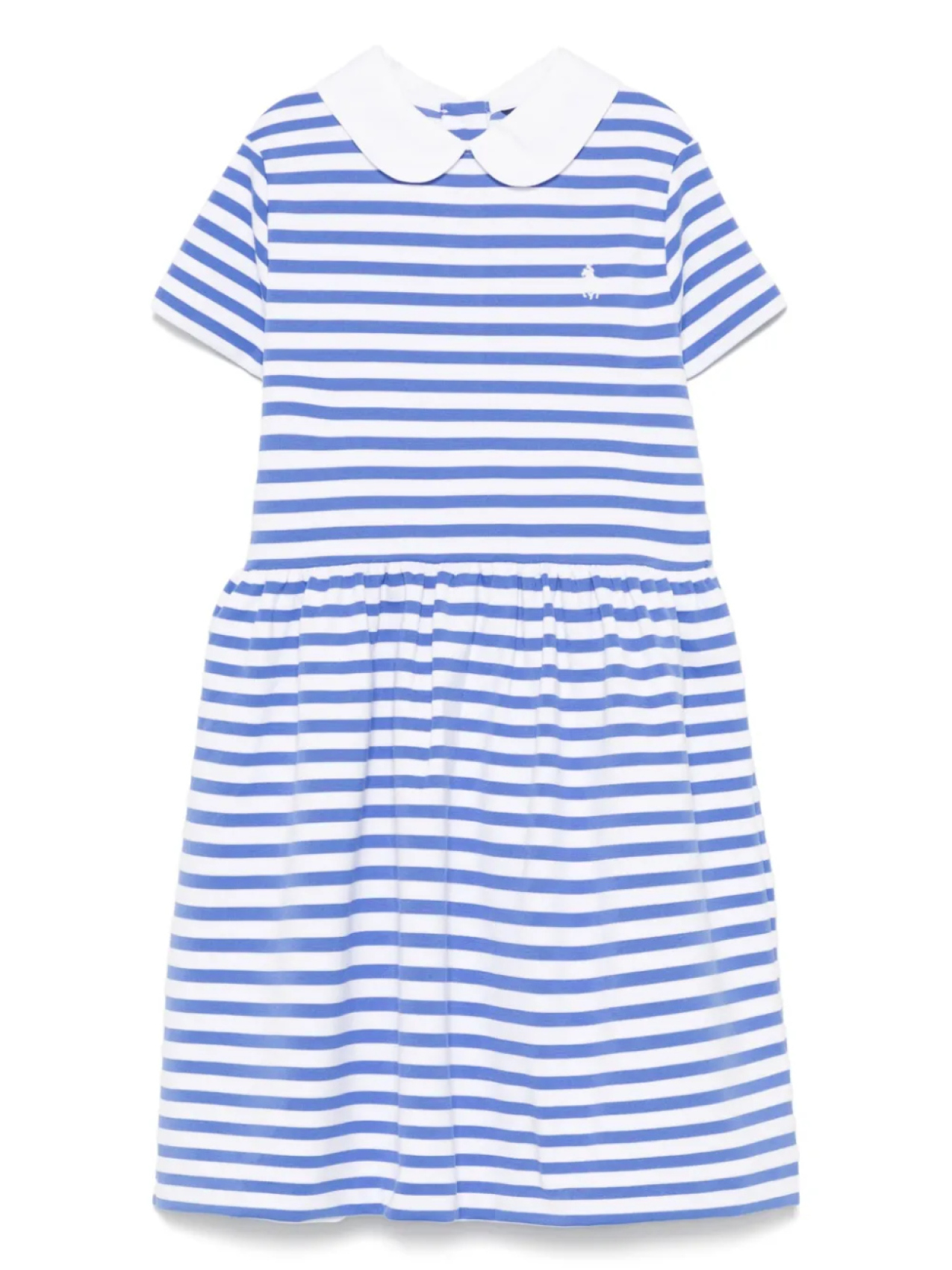 

POLO RALPH LAUREN KIDS платье в полоску, синий