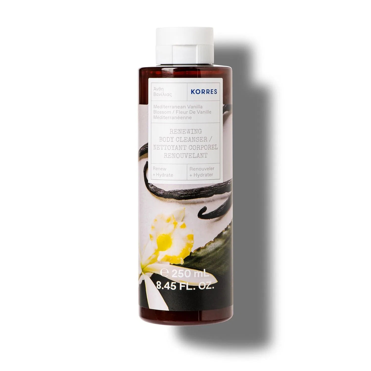 Обновляющее средство для душа «Mediterranean Vanilla Blossom» от Korres Korres