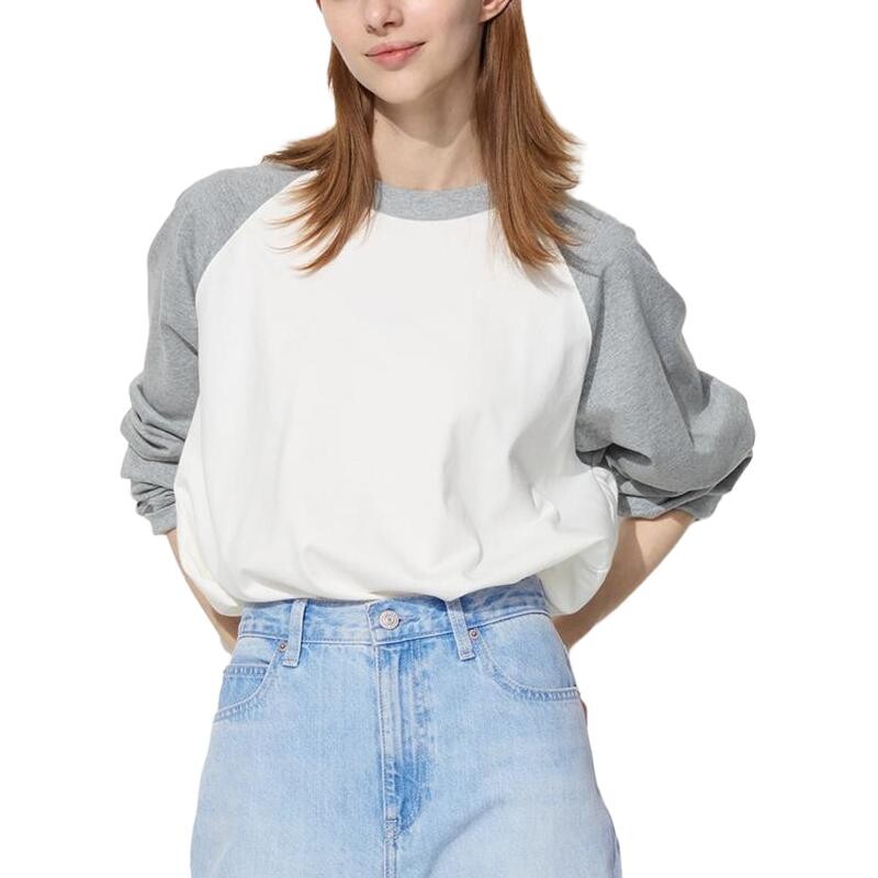 

Футболка унисекс серая Uniqlo, серый