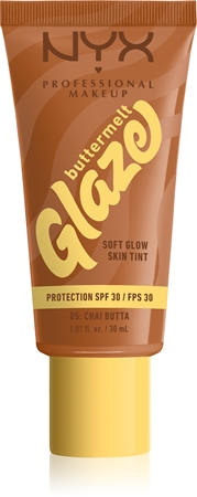 

Осветляющая и тонизирующая жидкость spf 30 NYX Professional Makeup Buttermelt Glaze, Chai Butta 30 ml