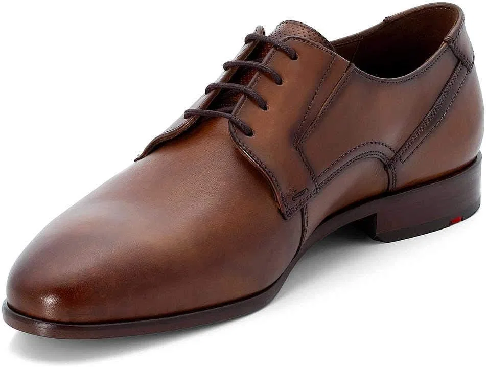 Мужские дерби LLOYD Keep Extra Wide, Brown Cognac 3