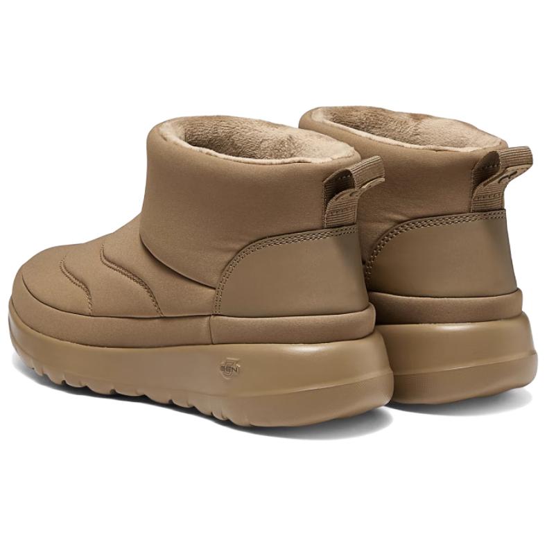 Зимние сапоги женские Skechers Ketone стеганые короткие, бежевый — фото 3