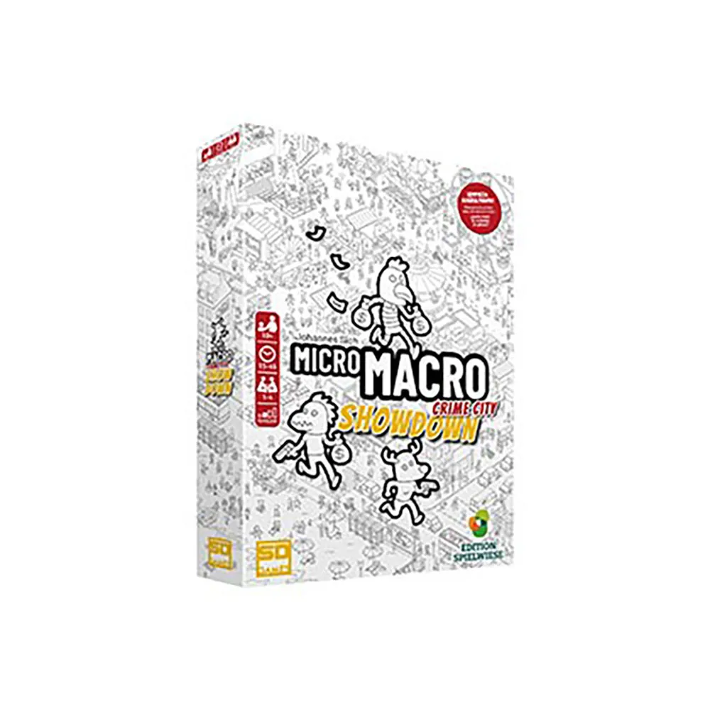 

Детская настольная игра Sd Games Micro Macro. Showdown, прозрачный