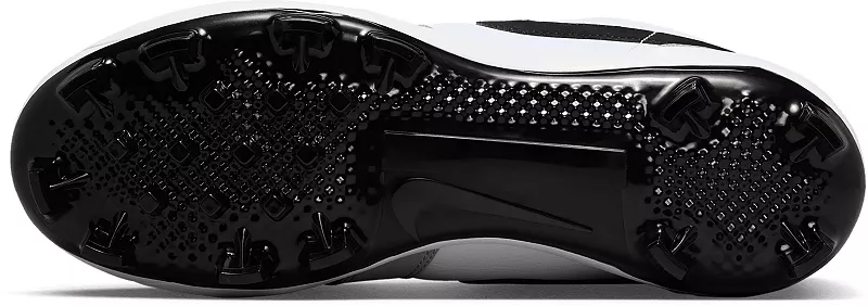 Мужские бейсбольные бутсы Nike Jordan 1 Retro MCS, серый/черный — фото 2