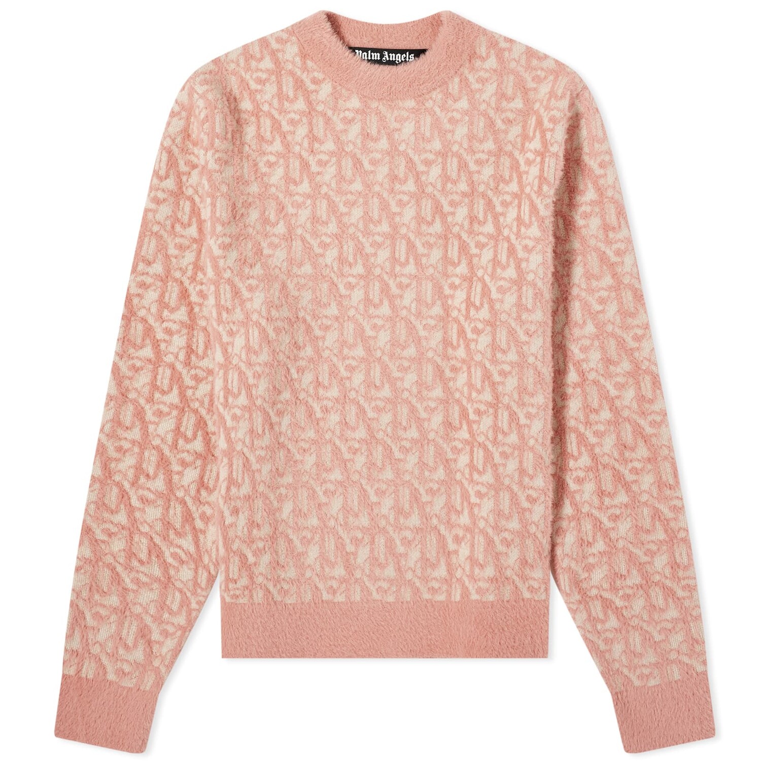 

Джемпер Palm Angels Monogram Jacquard, розовый