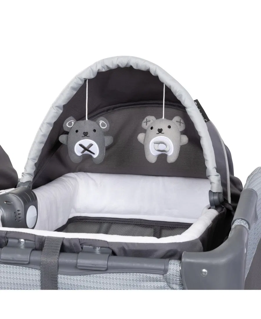 Детский спальный мешок Baby Lil Snooze Deluxe III для близнецов - Уютный серый Baby Trend — фото 4