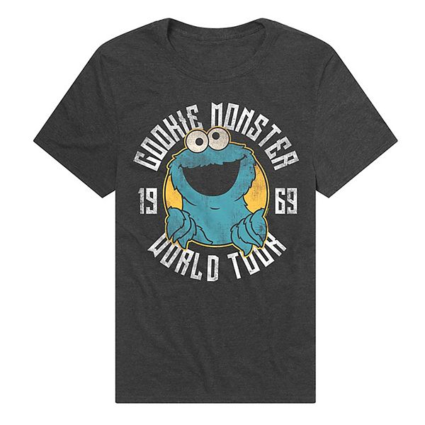 

Футболка с принтом Cookie Monster World Tour Licensed Character