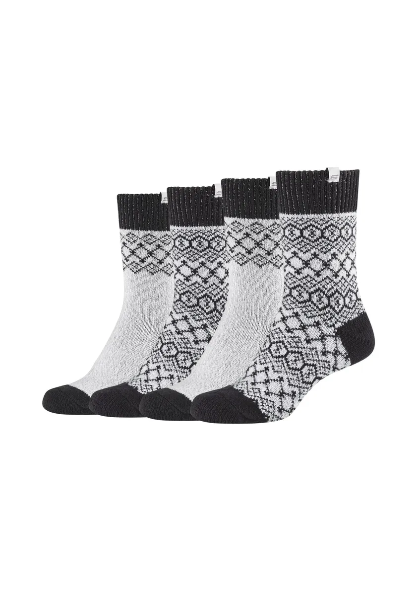 

Носки Skechers "Носки, набор из 4 шт.", цвет Fog Mouline