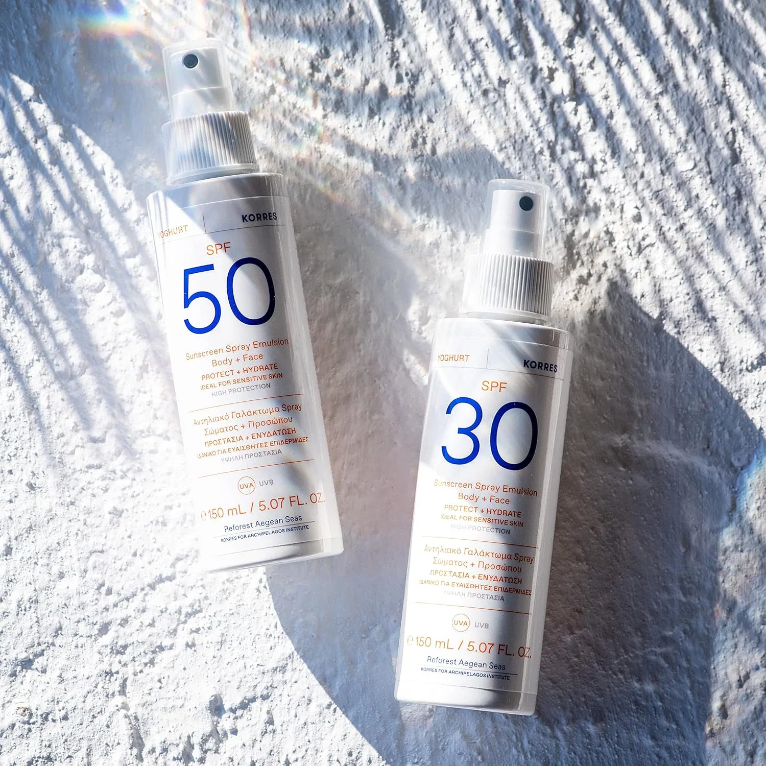 Солнцезащитный спрей-эмульсия для лица и тела SPF50 «YOGHURT» от KORRES Korres, Spf50 — фото 3