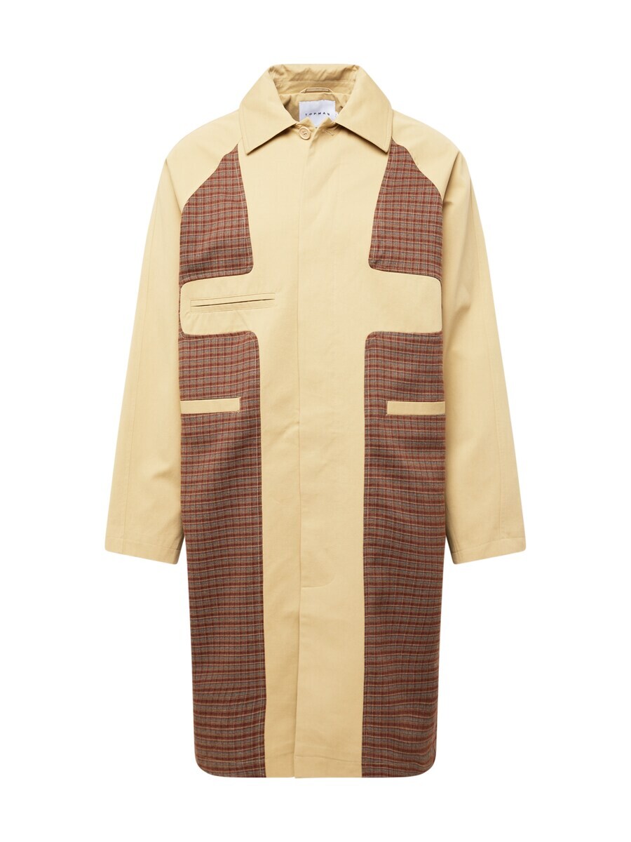 

Межсезонное пальто TOPMAN Between-Seasons Coat, цвет light yellow