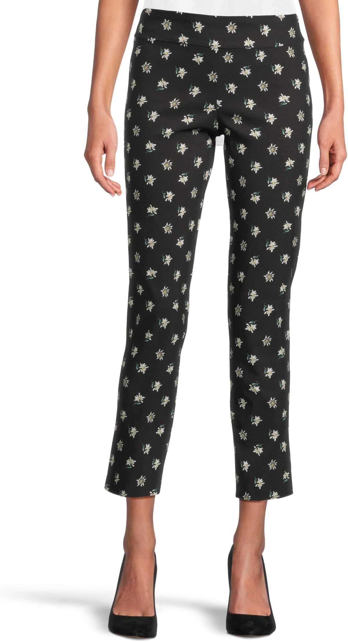 

Брюки Krazy Larry Pull on Ankle, цвет Black Mini Flowers