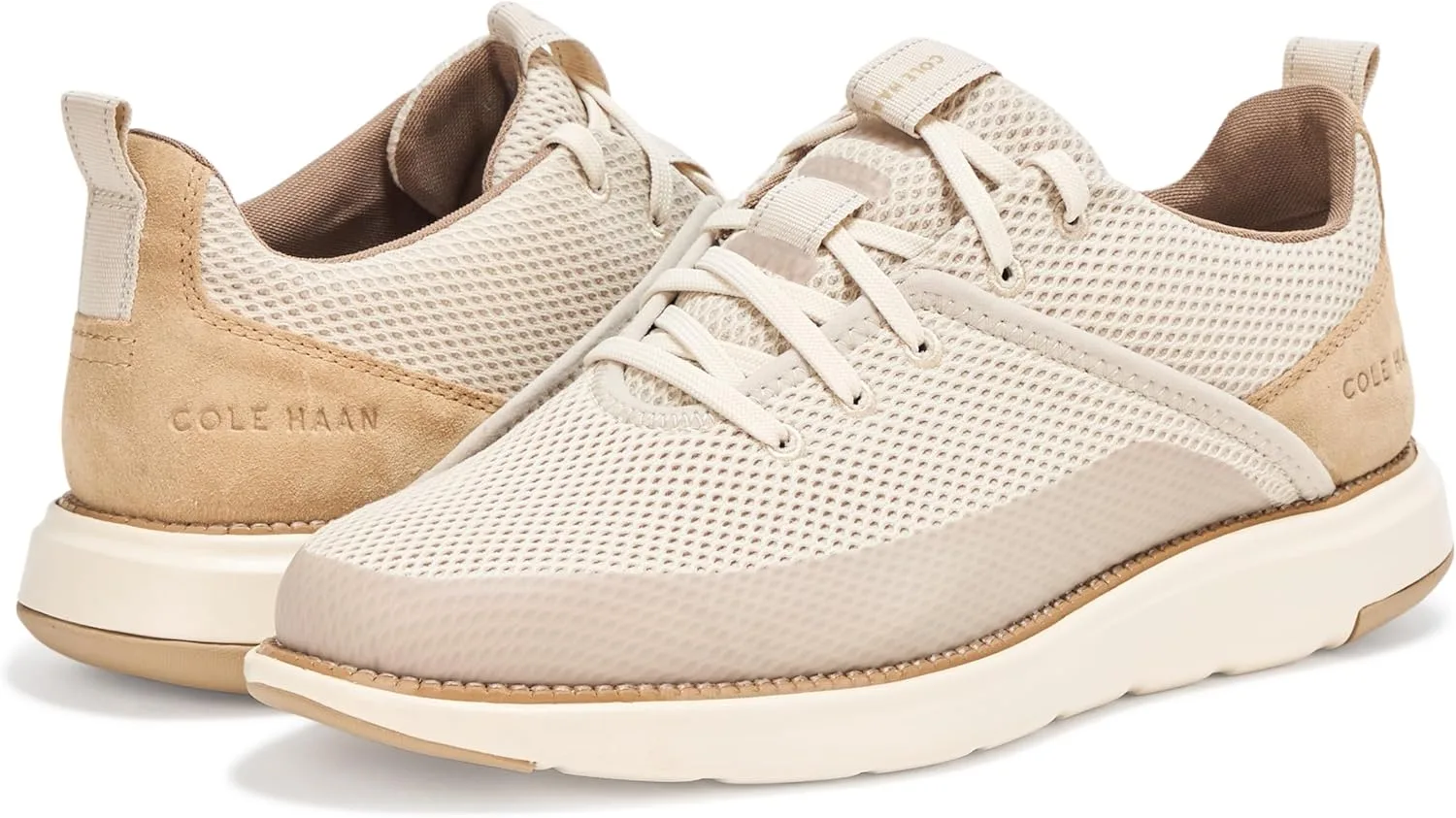 Мужские кроссовки Cole Haan Grand Atlantic, бежевый/слоновая кость — фото 3